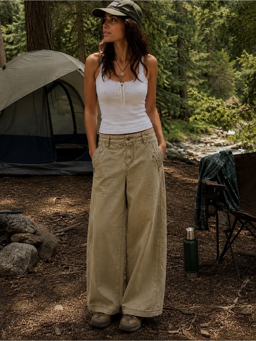 Columbia Women’s Khaki Utility Pants – Size 10 Regular